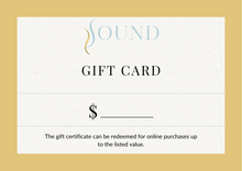 Load image into Gallery viewer, Sound Supplements Gift Card
